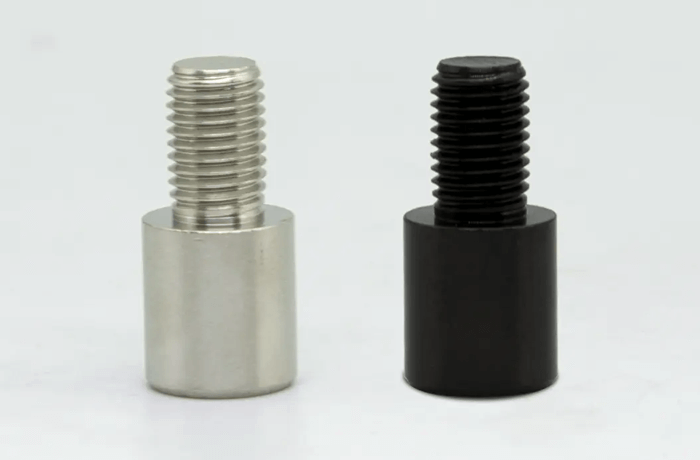 Black Oxide finish on a CNC machined part