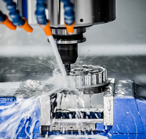 5-Axis CNC Machining for Copper parts