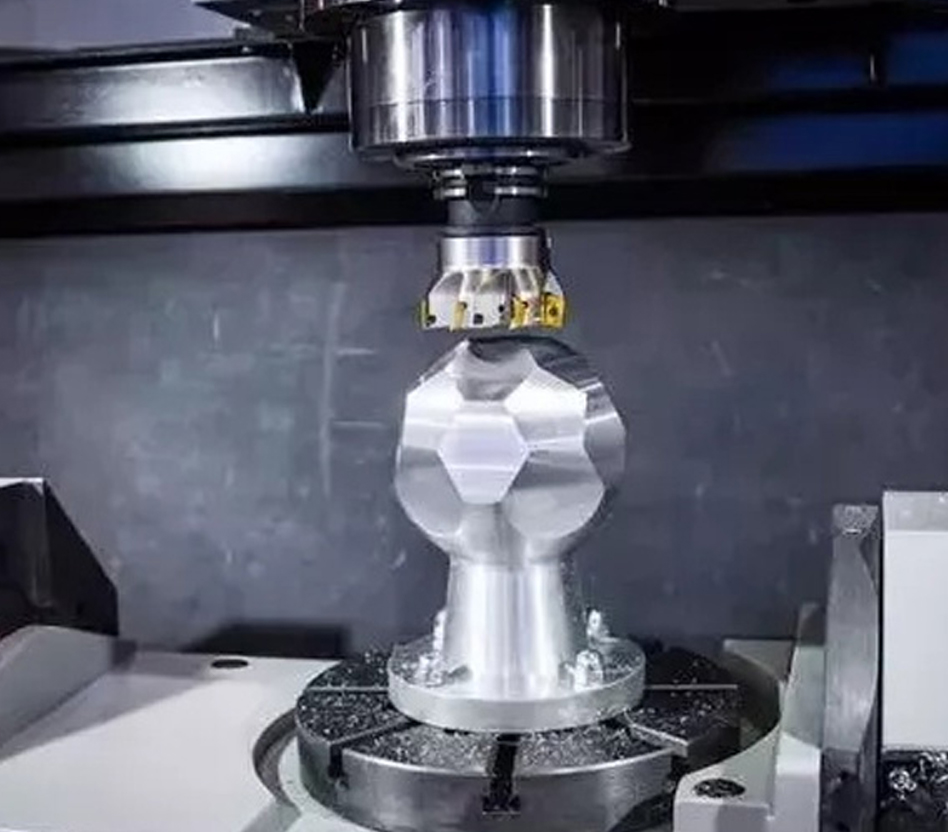 5-Axis CNC Machining process