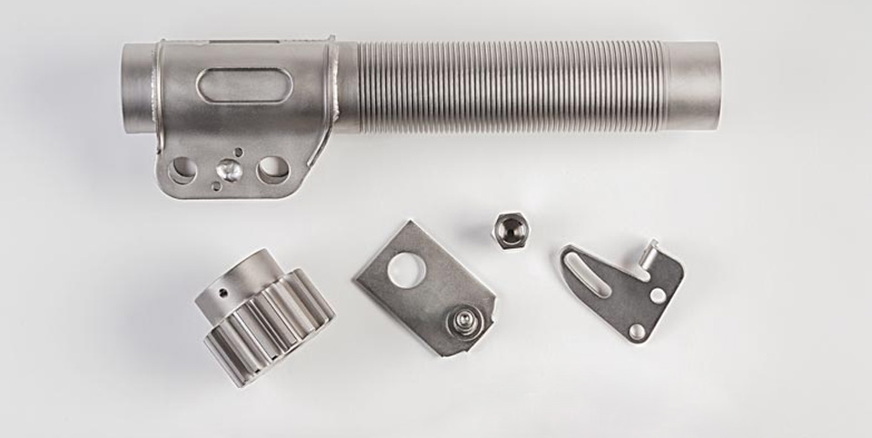 Electroless Nickel Plating finish on a CNC machined part