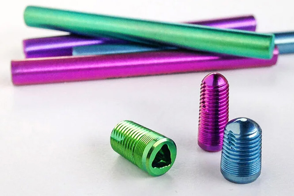 Anodizing finish for Titanium CNC machined parts